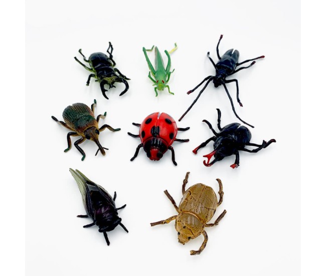 Insecte set 8 figurine