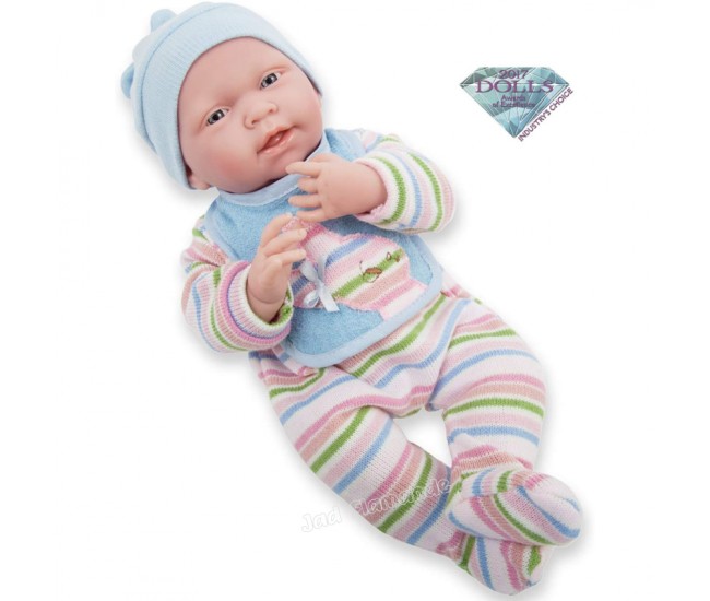 Jucarie bebelus nou-nascut baietel in costumas in dungi Jucarie bebelus nou-nascut baietel in costumas in dungi