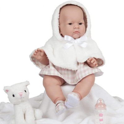 Jucarie Bebelusa cu pelerina alba Jucarie Bebelusa cu pelerina alba