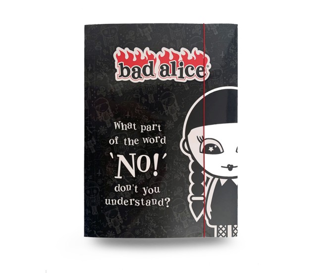 Mapa cu elastic Bad Alice