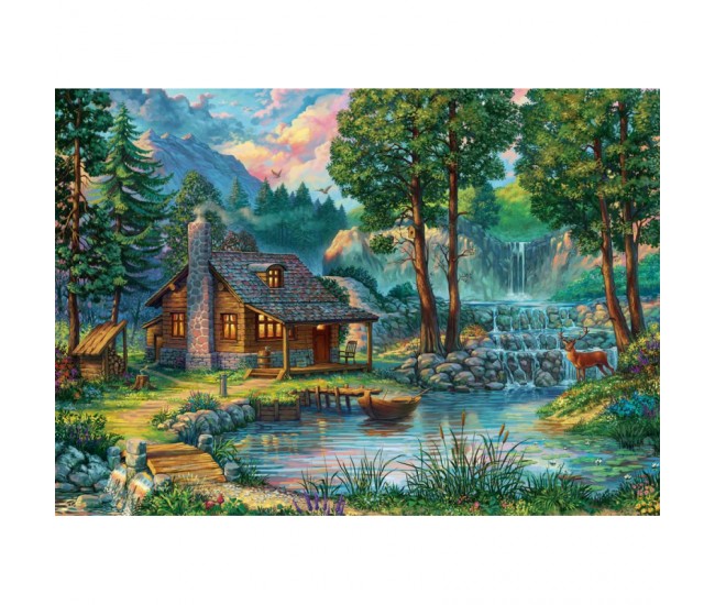 Puzzle 1000 piese - Fairytale House-Artworld Puzzle 1000 piese - Fairytale House-Artworld