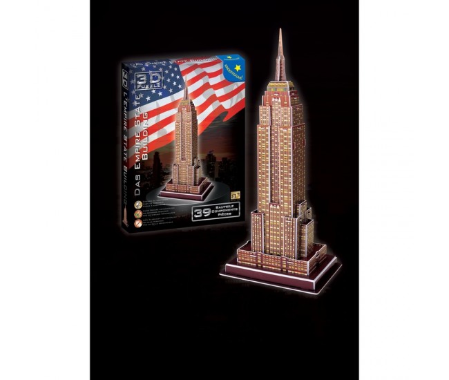 Puzzle 3D 39 piese Empire State Building Puzzle 3D 39 piese Empire State Building