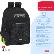 Rucsac scoala dublu BlackFit8 Topography Rucsac scoala dublu BlackFit8 Topography