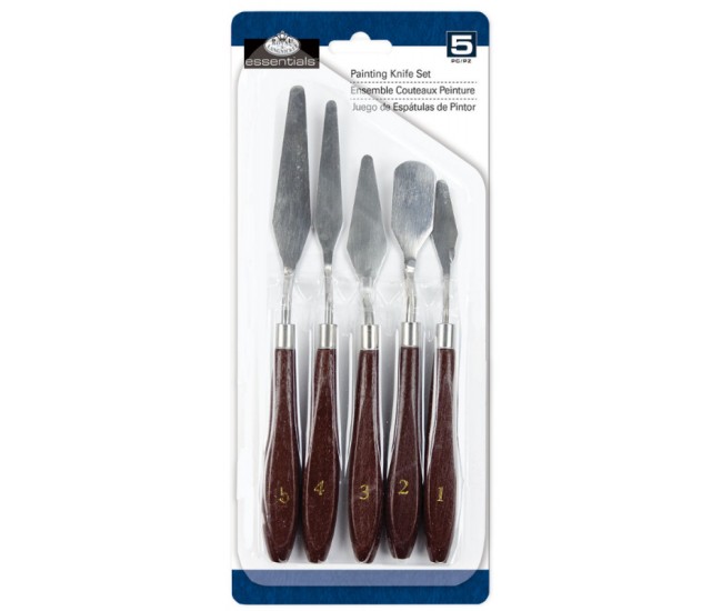 Set 5 cutite modele diferite pictura Set 5 cutite modele diferite pictura