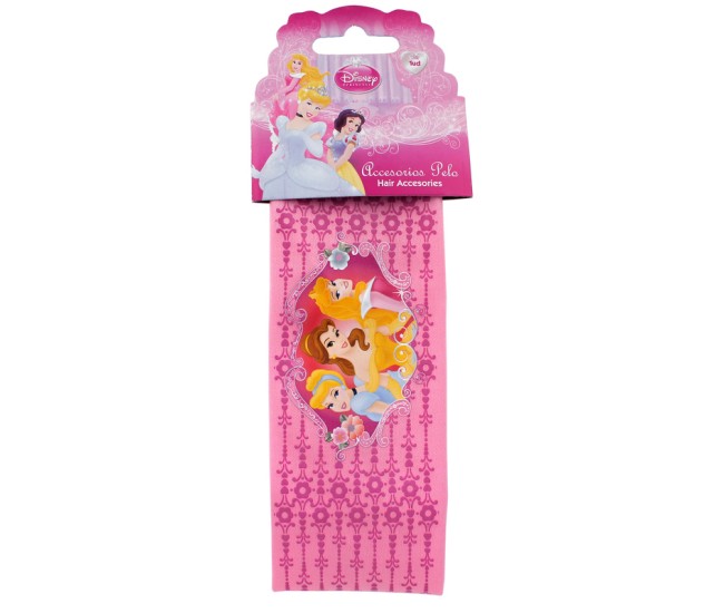 Set accesorii pentru par-bentita elastica Disney Princess