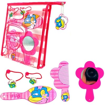 Set de accesorii pentru par cu Strumfita Set de accesorii pentru par cu Strumfita