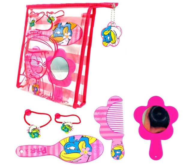 Set de accesorii pentru par cu Strumfita