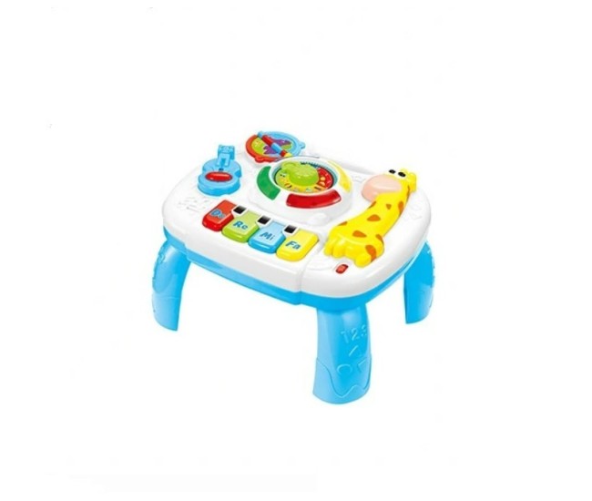 Centru de activitati bebe 2 in 1 Deer Activity Table 