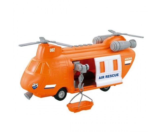 Elicopter interventie cu lumini si sunete City Service scara 1:16 Elicopter interventie cu lumini si sunete City Service scara 1:16
