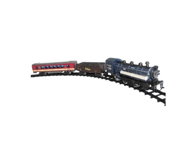 Trenulet electric muzical Orbit Train, circuit 120 cm, 15 piese Trenulet electric muzical Orbit Train, circuit 120 cm, 15 piese