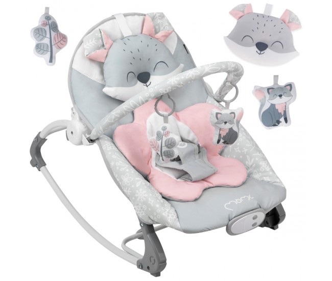Bouncer momi luis pink, 0luni+ Bouncer momi luis pink, 0luni+