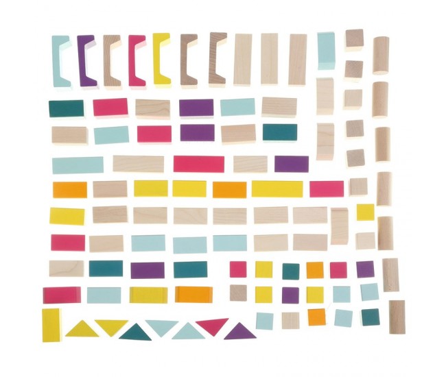Joc din lemn, set de constructii cubika 1 Joc din lemn, set de constructii cubika 1