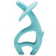 Inel gingival din silicon, mombella - elefant albastru Inel gingival din silicon, mombella - elefant albastru