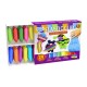 Set de creatie cu argila usoara 20 buc, lovin - elastic clay Set de creatie cu argila usoara 20 buc, lovin - elastic clay
