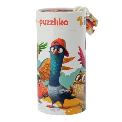 Puzzle, 5 in 1 cubika, "birds"  