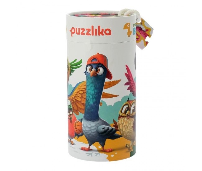 Puzzle, 5 in 1 cubika, "birds" Puzzle, 5 in 1 cubika, "birds"