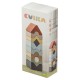 Jucarie din lemn cubika, set constructii turn - 10 piese Jucarie din lemn cubika, set constructii turn - 10 piese