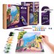 Set pictura si modelare 3d cu argila usoara, 30*40 cm - lemon weekend Set pictura si modelare 3d cu argila usoara, 30*40 cm - lemon weekend