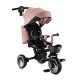 Tricicleta multifunctionala 3 in 1 cu scaun reversibil, momi ivi - pink