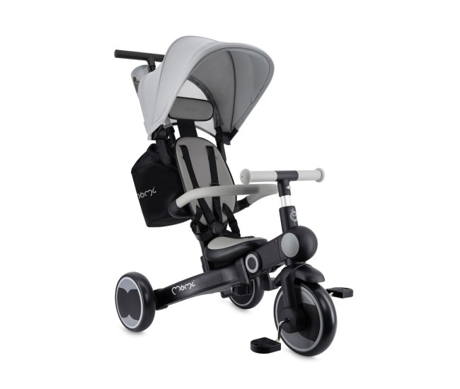 Tricicleta transformabila 4in1 momi, solivia - grey Tricicleta transformabila 4in1 momi, solivia - grey