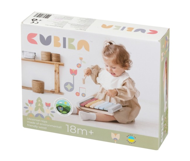 Jucarie din lemn, cubika, xilofon 2 Jucarie din lemn, cubika, xilofon 2