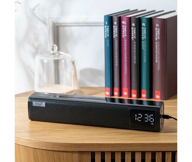 Boxa bluetooth cu ceas ad 1191 adler Boxa bluetooth cu ceas ad 1191 adler