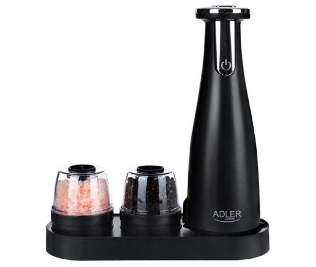 Set 3 rasnite condimente ad 4449b negru adler Set 3 rasnite condimente ad 4449b negru adler