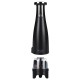 Set 3 rasnite condimente ad 4449b negru adler Set 3 rasnite condimente ad 4449b negru adler