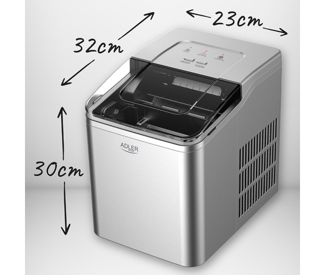 Aparat de facut gheata 100w ad 8086 adler Aparat de facut gheata 100w ad 8086 adler
