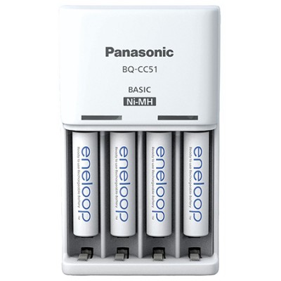 Incarcator panasonic 4xaaa 800mah eneloop