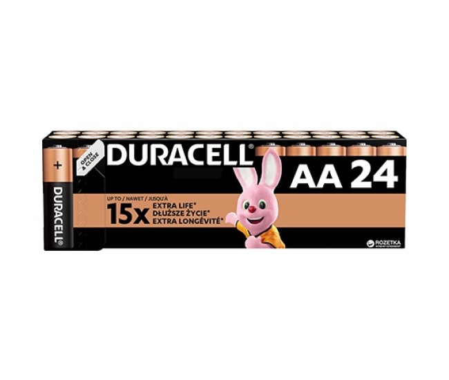 Baterie alcalina duracell lr06 blister 24 buc Baterie alcalina duracell lr06 blister 24 buc