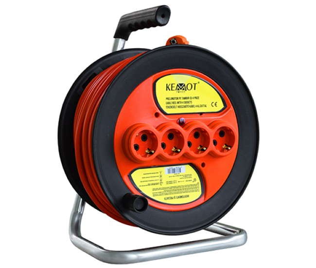 Tambur prelungitor electric 3x1.5mm 35m Tambur prelungitor electric 3x1.5mm 35m