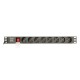 Pdu rack 1u 8 prize 3680w 3m gembird Pdu rack 1u 8 prize 3680w 3m gembird