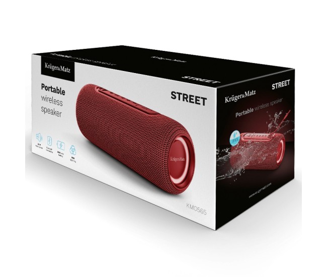 Boxa bluetooth portabila street kruger&matz Boxa bluetooth portabila street kruger&matz