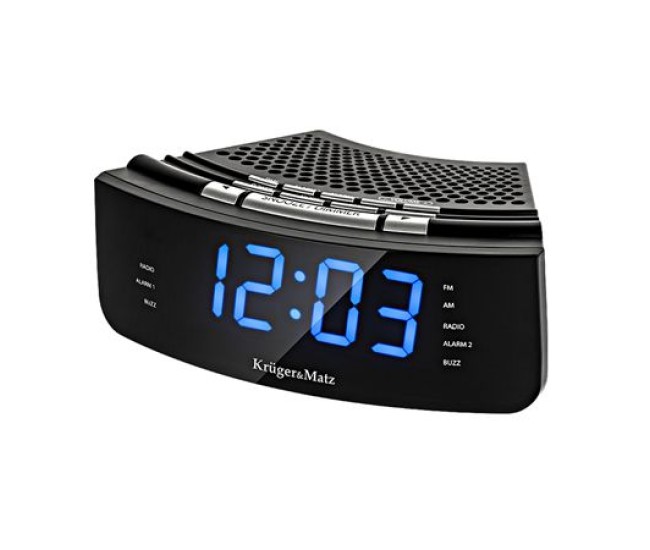Radio cu ceas dual alarm kruger&matz Radio cu ceas dual alarm kruger&matz