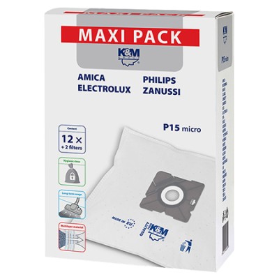 Filtru aspirator 12+2 buc k&m Filtru aspirator 12+2 buc k&m