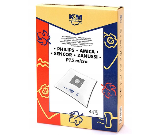 Filtru aspirator 4 buc k&m