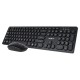 Kit tastatura si mouse wireless ws400 rebel