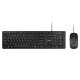 Kit tastatura si mouse cu fir wds200 rebel