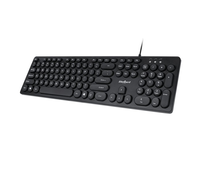 Tastatura cu fir wdk100 rebel Tastatura cu fir wdk100 rebel