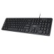 Tastatura cu fir wdk100 rebel Tastatura cu fir wdk100 rebel