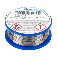 Fludor 0.9mm sn60pb40 rola 100g cynel