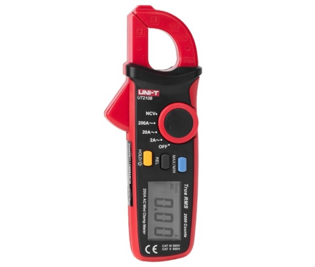 Clampmetru digital 200a ut210b uni-t Clampmetru digital 200a ut210b uni-t