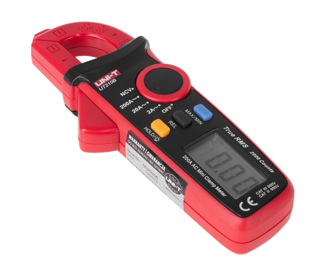 Clampmetru digital 200a ut210b uni-t Clampmetru digital 200a ut210b uni-t