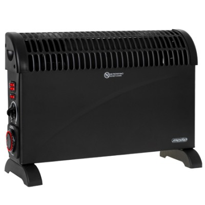 Convector incalzire 3 trepte negru 2000w mesko