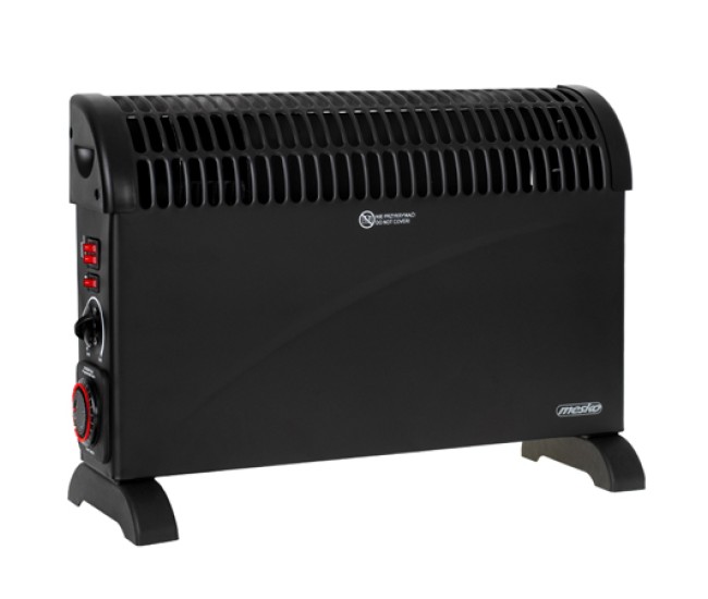 Convector incalzire 3 trepte negru 2000w mesko