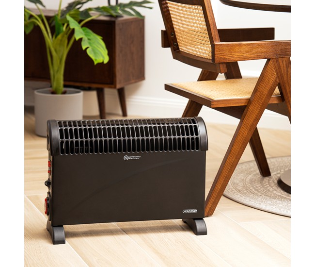 Convector incalzire 3 trepte negru 2000w mesko