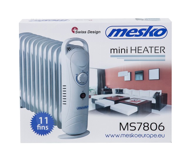 Radiator ulei 11 elementi 1200w ms 7806 mesko