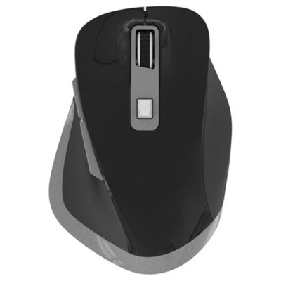 Mouse wireless reincarcabil usb-c negru gri omega