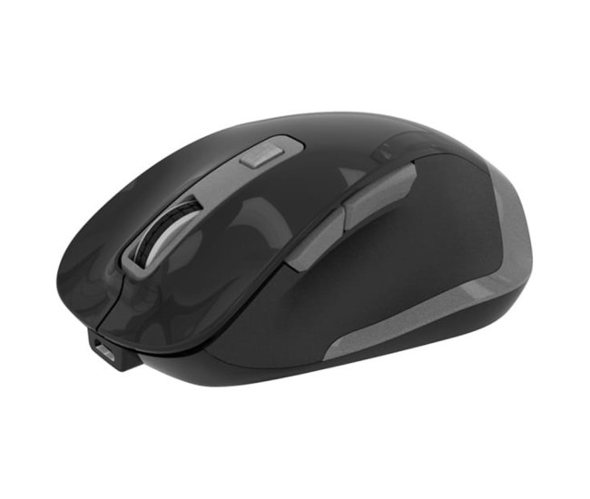 Mouse wireless reincarcabil usb-c negru gri omega Mouse wireless reincarcabil usb-c negru gri omega